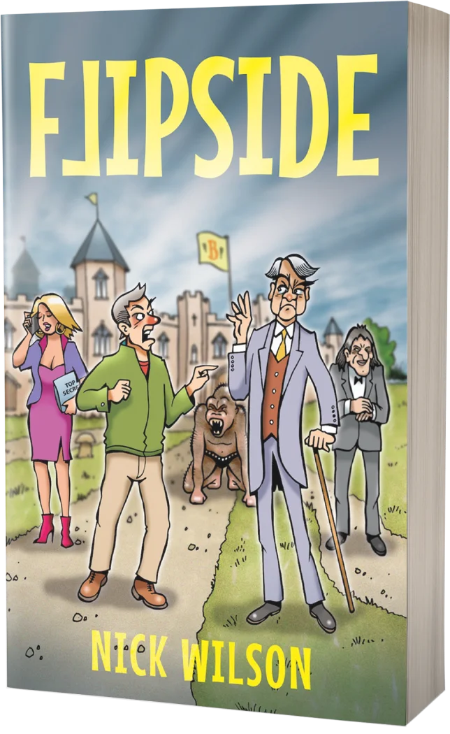 Flipside by Nick Wilson — 3D book cover
